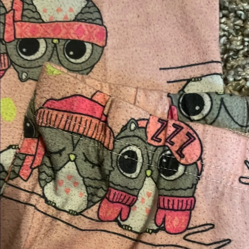 Justice Pink Sleep Over Squad Pajama Set